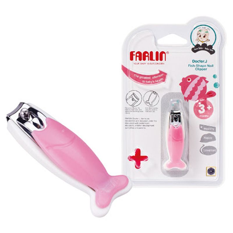 Farlin - Fish-Shape Nail Clipper - White