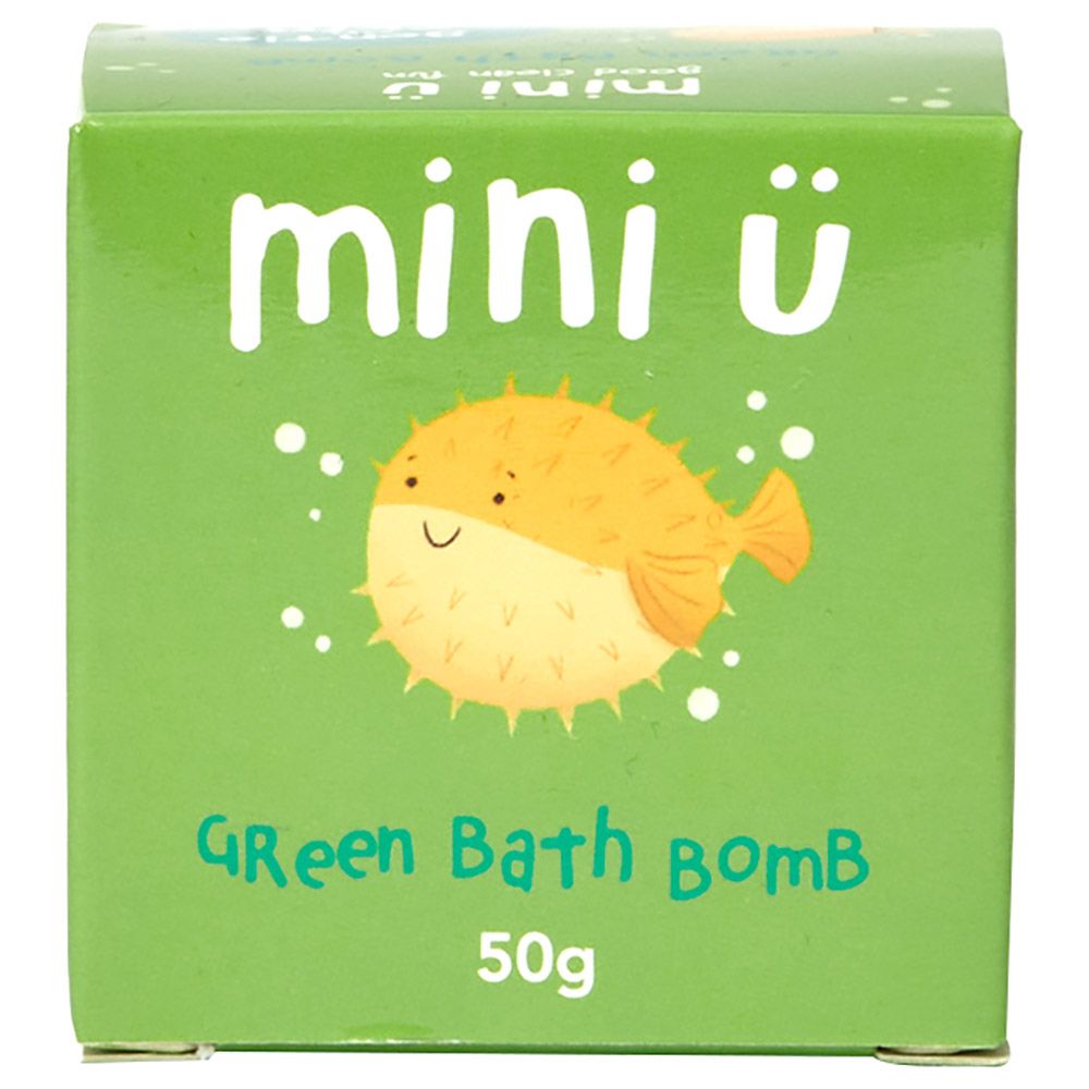 Mini U - Single Bath Bomb - Green