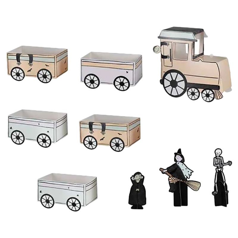 Ginger Ray - Ghost Train Treat Stand - Pink/White