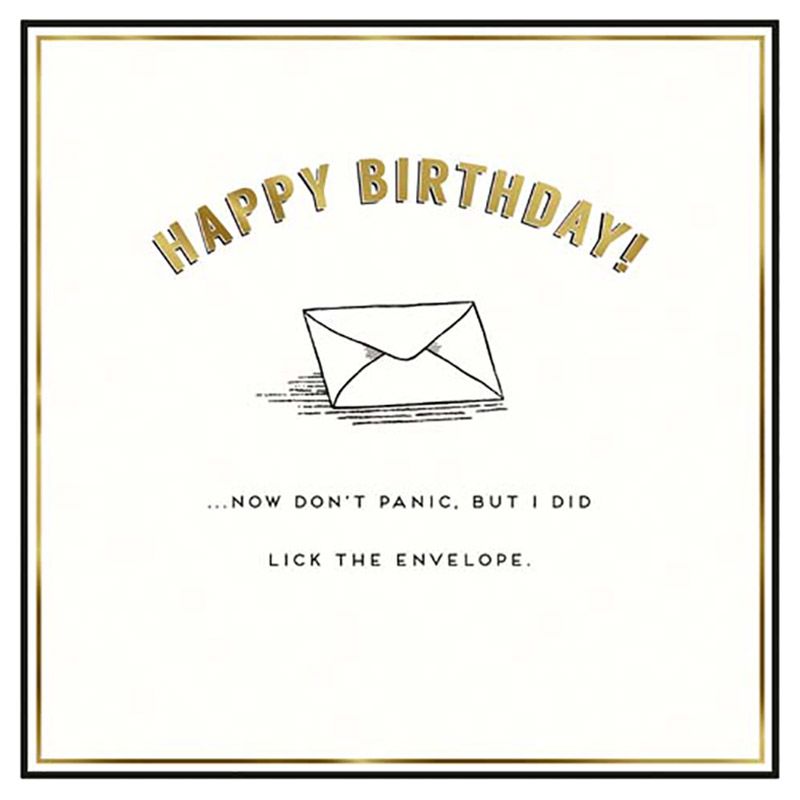 Pigment - I Did Lick The Envelope Greeting Card