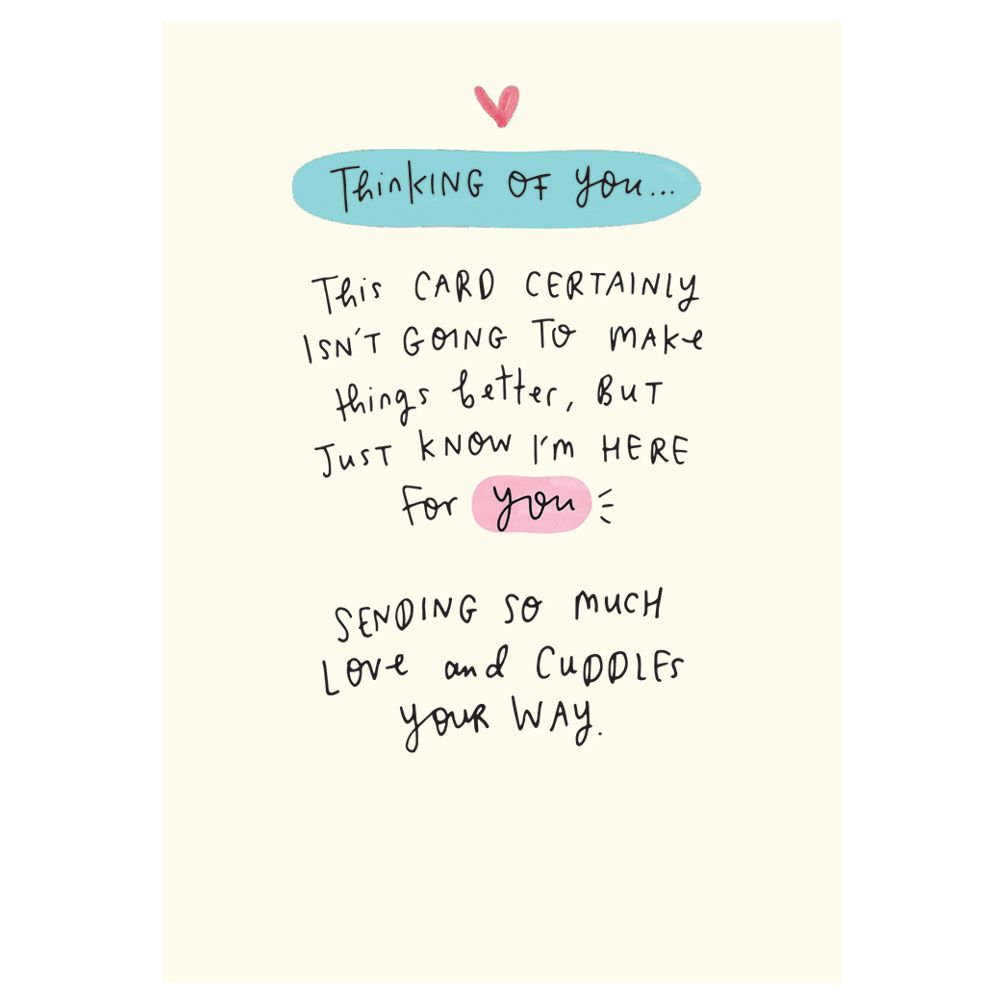 The Happy News - Thinking Of You Greeting Card