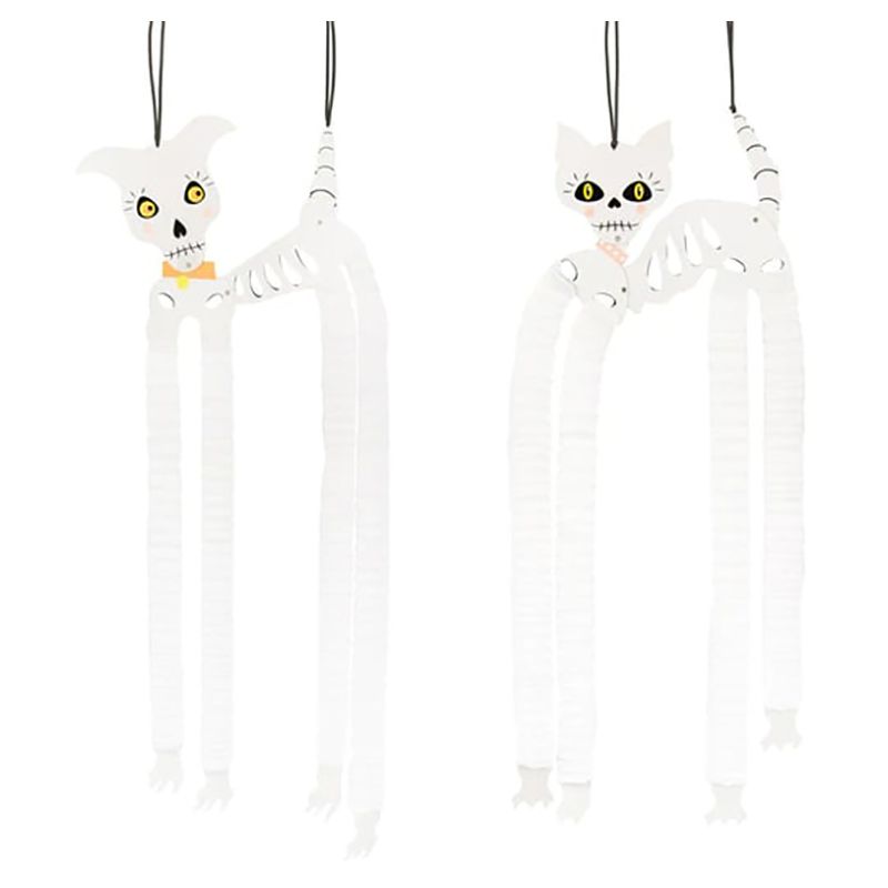Talking Tables - Pumpkin Brights Hanging Pet Decorations - 2pcs