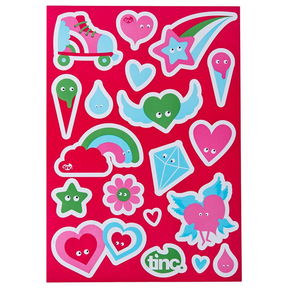 Tinc - Sticker Sheet - Pink