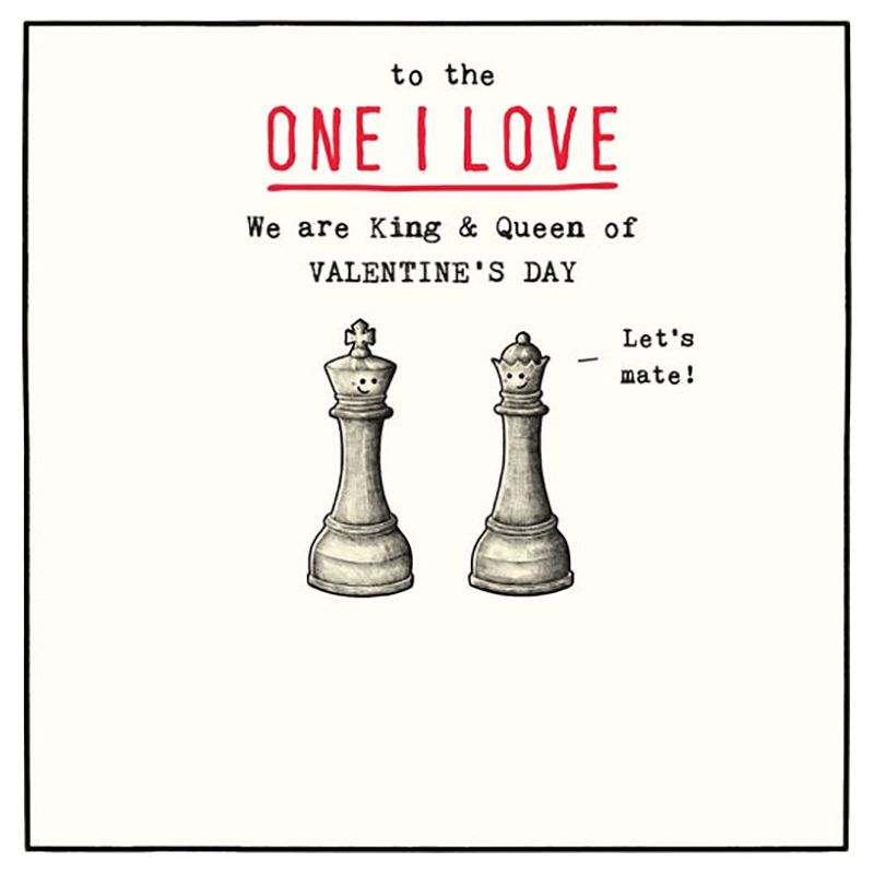 إيتشد - بطاقة يوم الأب - شطرنج - One I Love