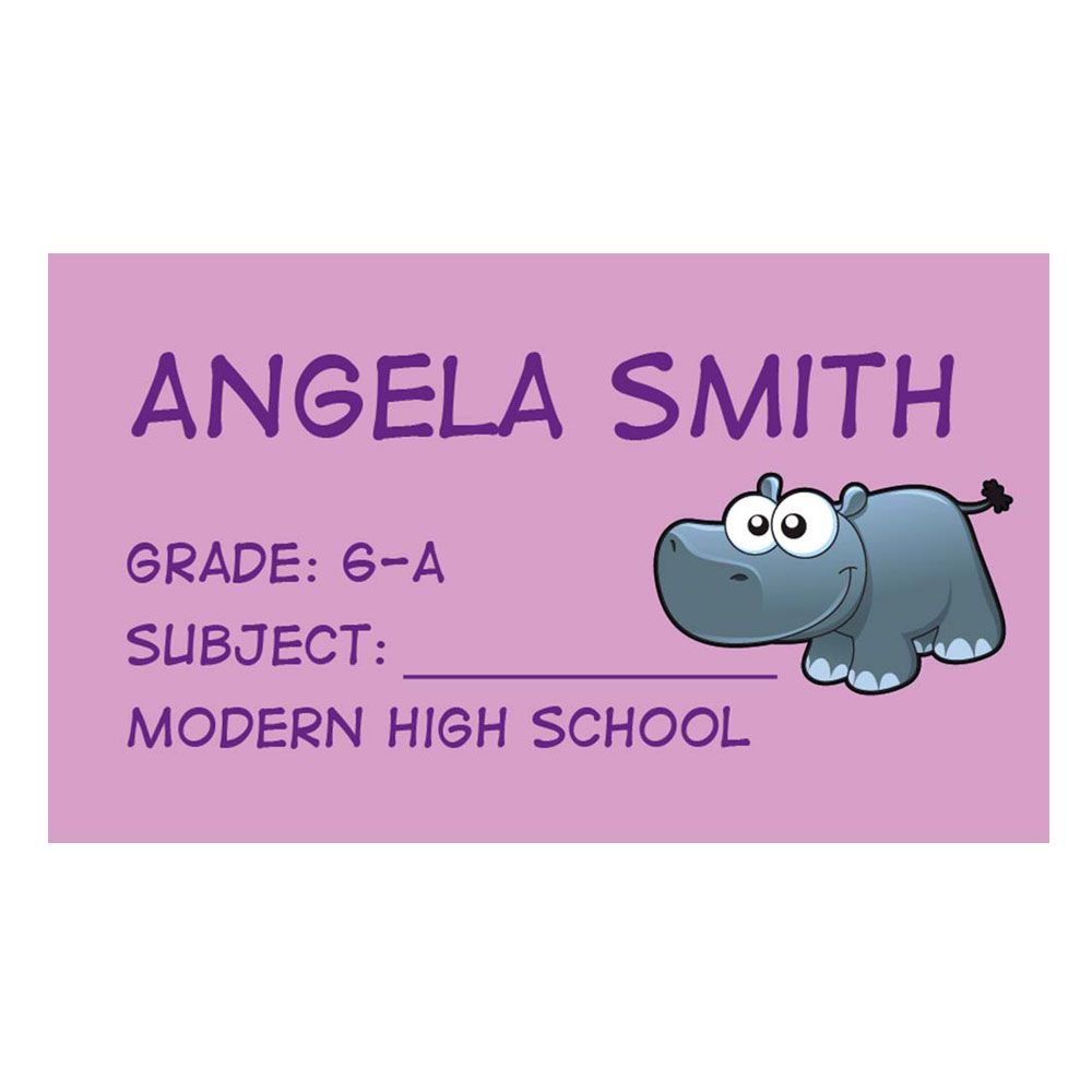 Ladybug - Book Labels 024 - Pack of 40