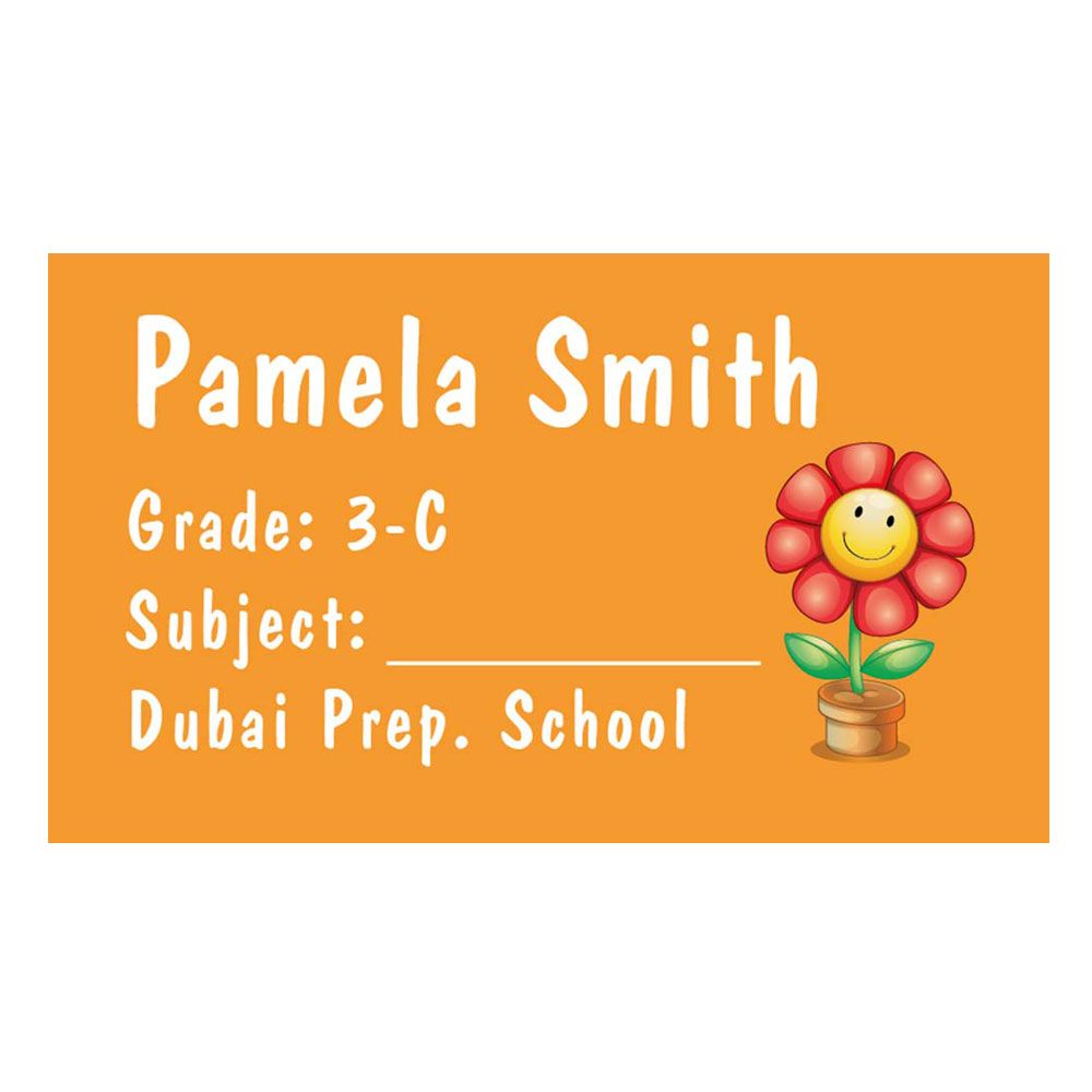 Ladybug - Book Labels 030 - Pack of 40