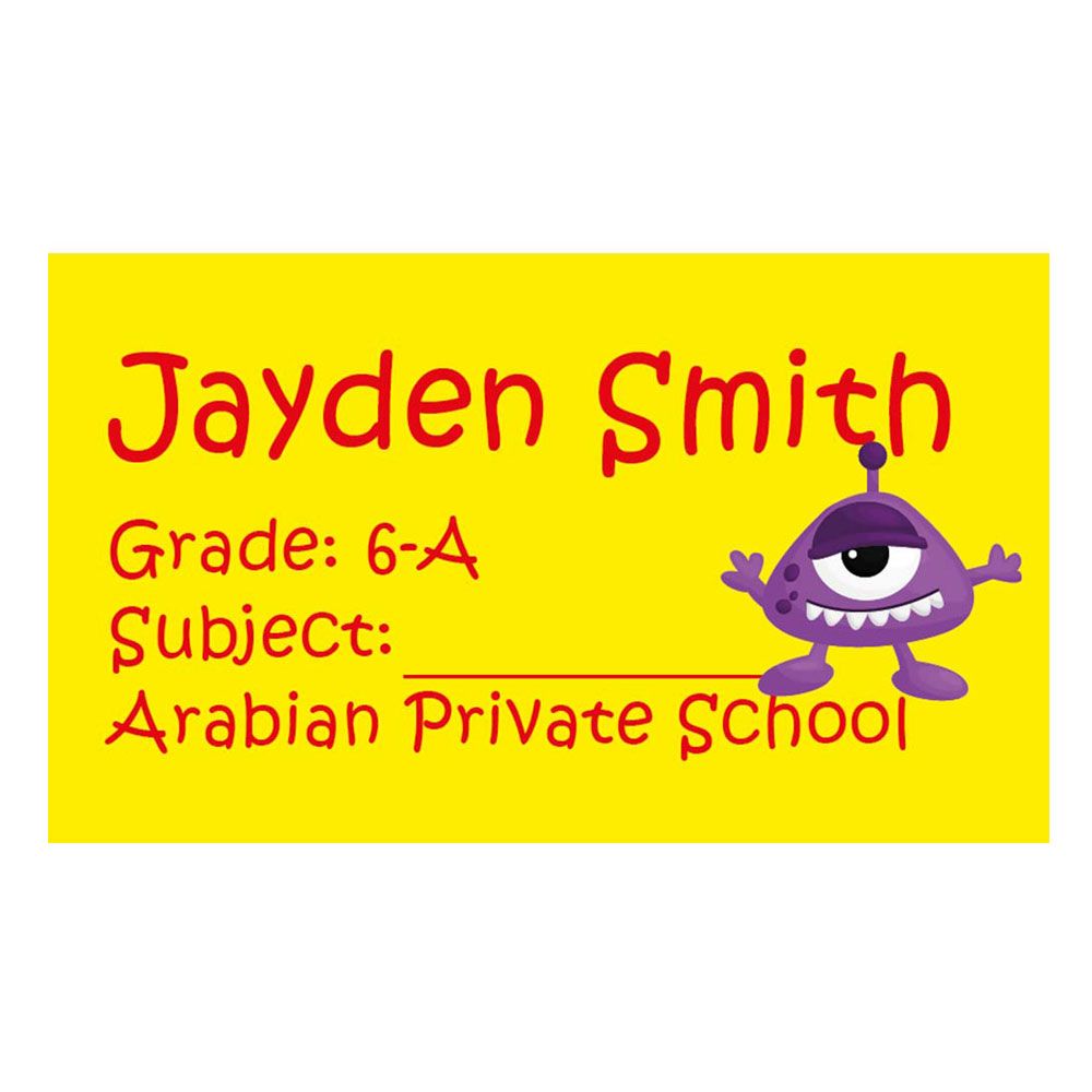 Ladybug - Book Labels 040 - Pack of 40