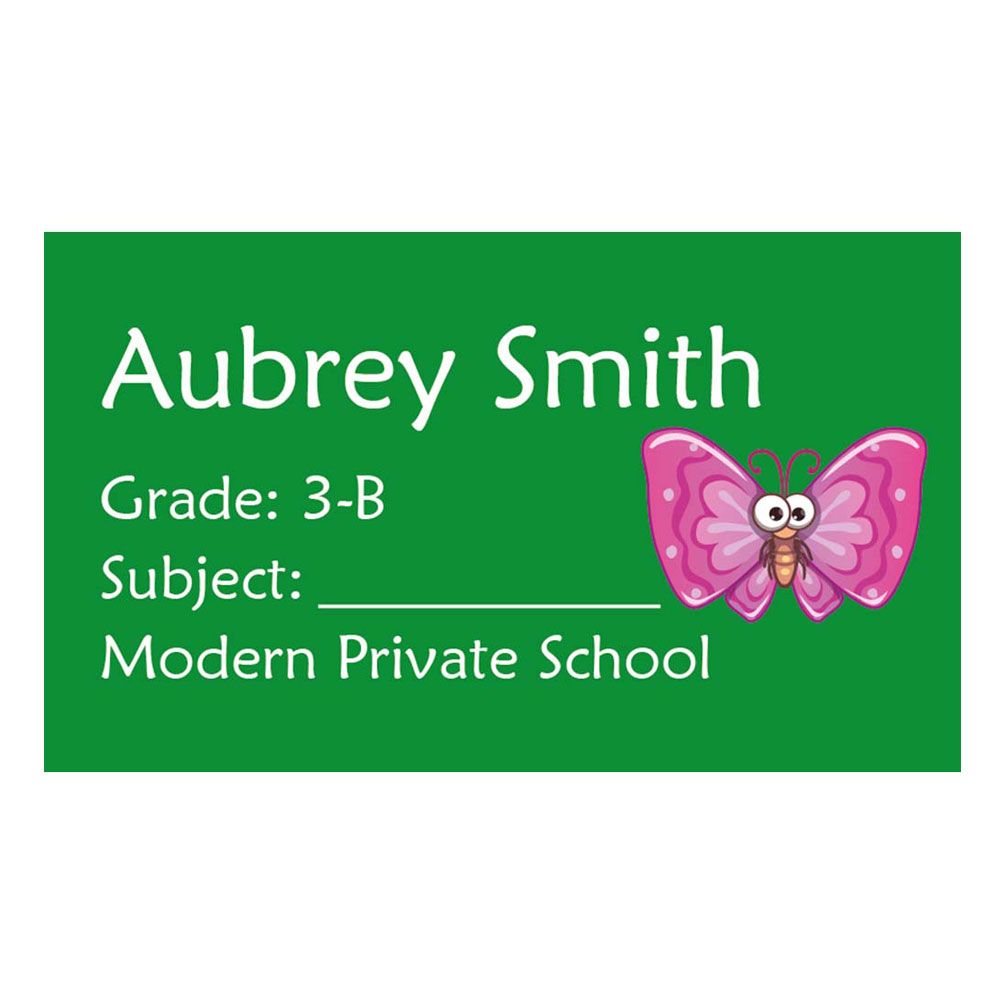 Ladybug - Book Labels 052 - Pack of 40