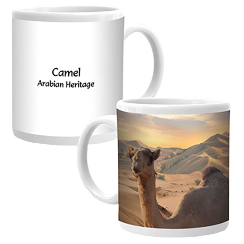 Ajooba - Dubai Souvenir Mug Camel Arabian Heritage MCA 0001