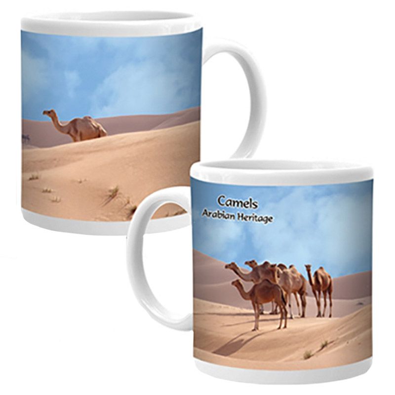 Ajooba - Dubai Souvenir Mug Camel Arabian Heritage MCA 0003