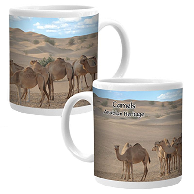 Ajooba - Dubai Souvenir Mug Camel Arabian Heritage MCA 0009