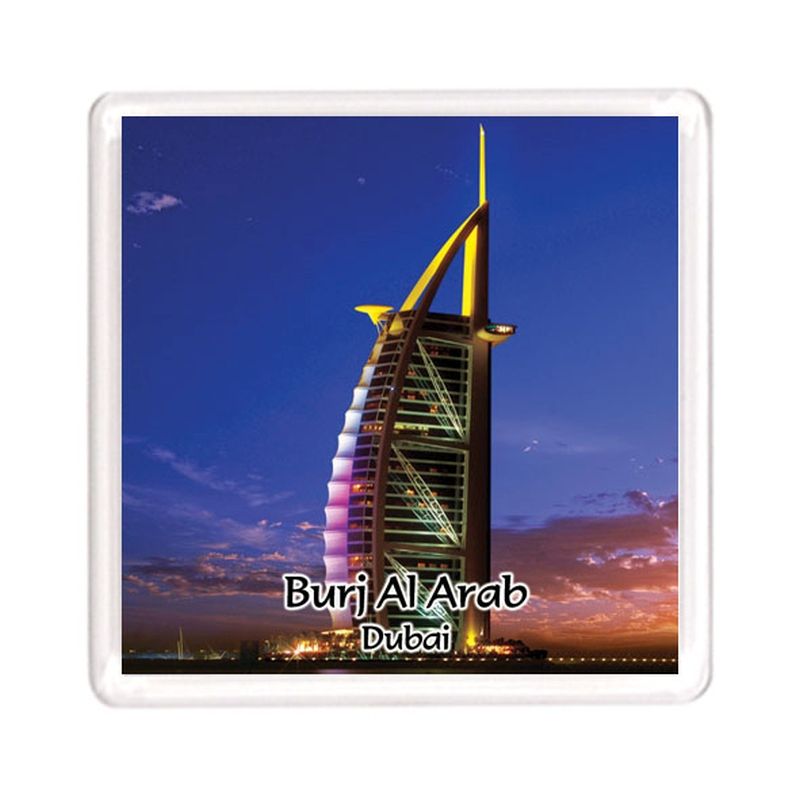  أجوبا - مغناطيس تذكاري - دبي برج العرب 0040 