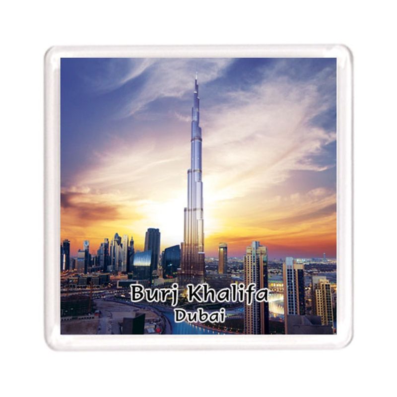 Ajooba - Dubai Souvenir Magnet Burj Khalifa 0017
