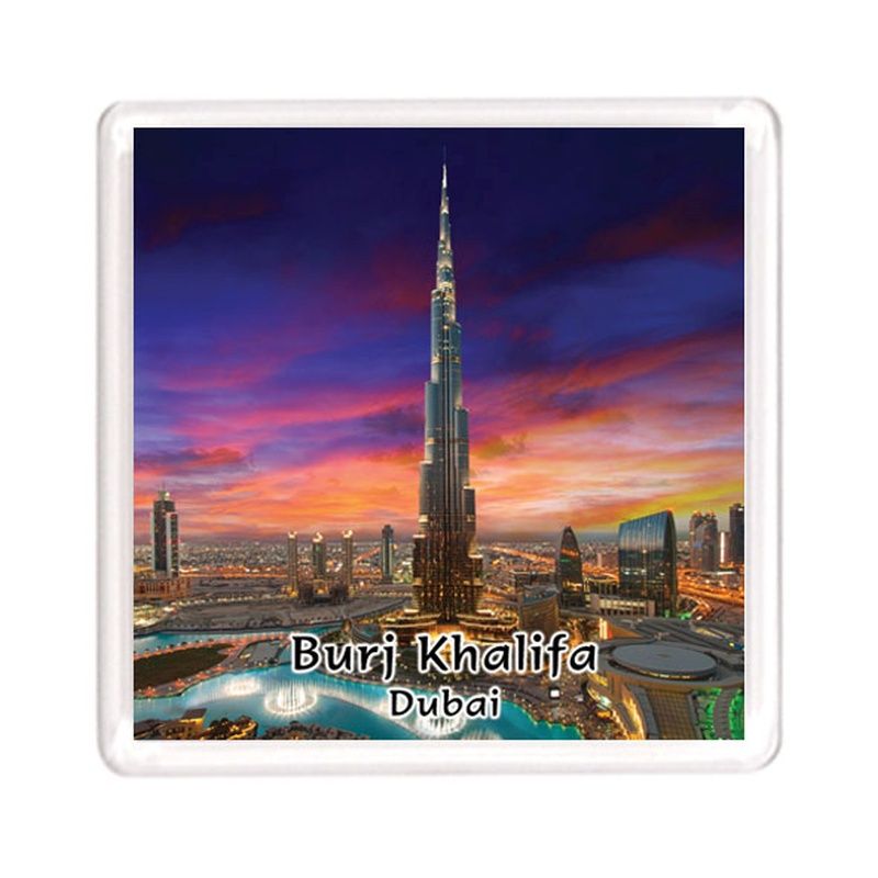 Ajooba - Dubai Souvenir Magnet Burj Khalifa 0058