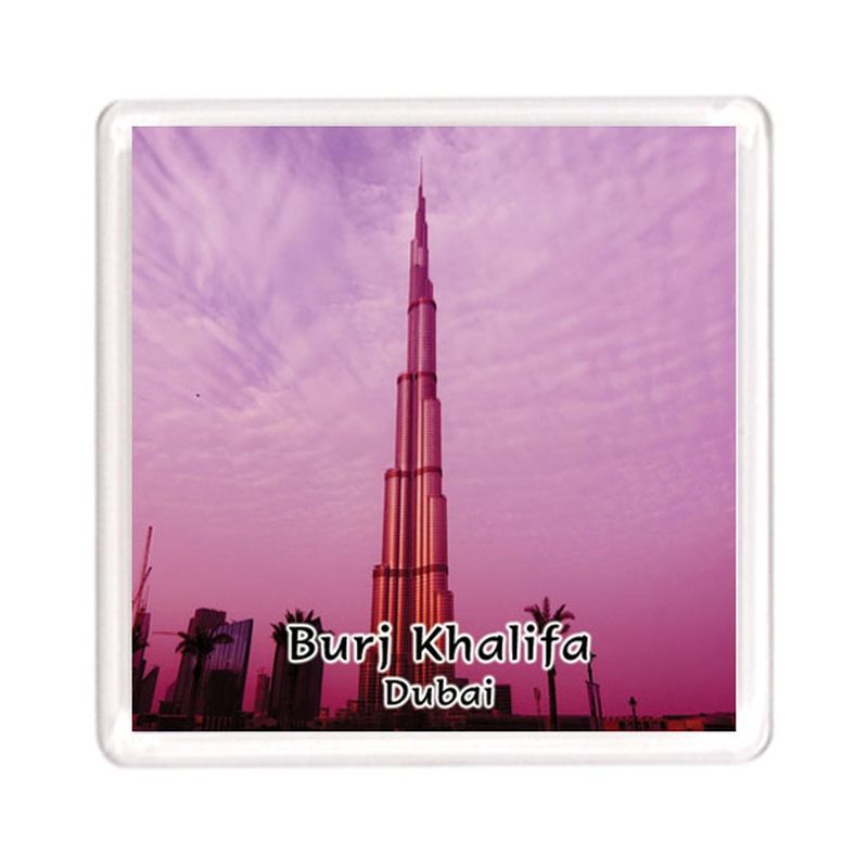 Ajooba - Dubai Souvenir Magnet Burj Khalifa 0064
