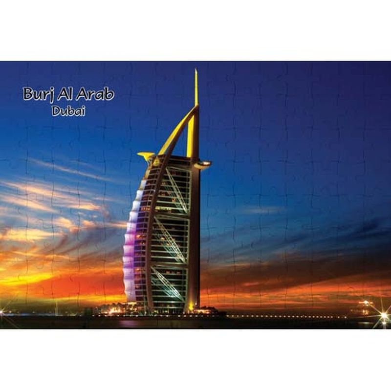 Ajooba - Dubai Souvenir Puzzle Burj Al Arab 0041