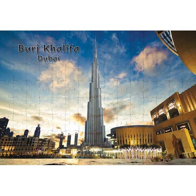Ajooba - Dubai Souvenir Puzzle Burj Khalifa 0012
