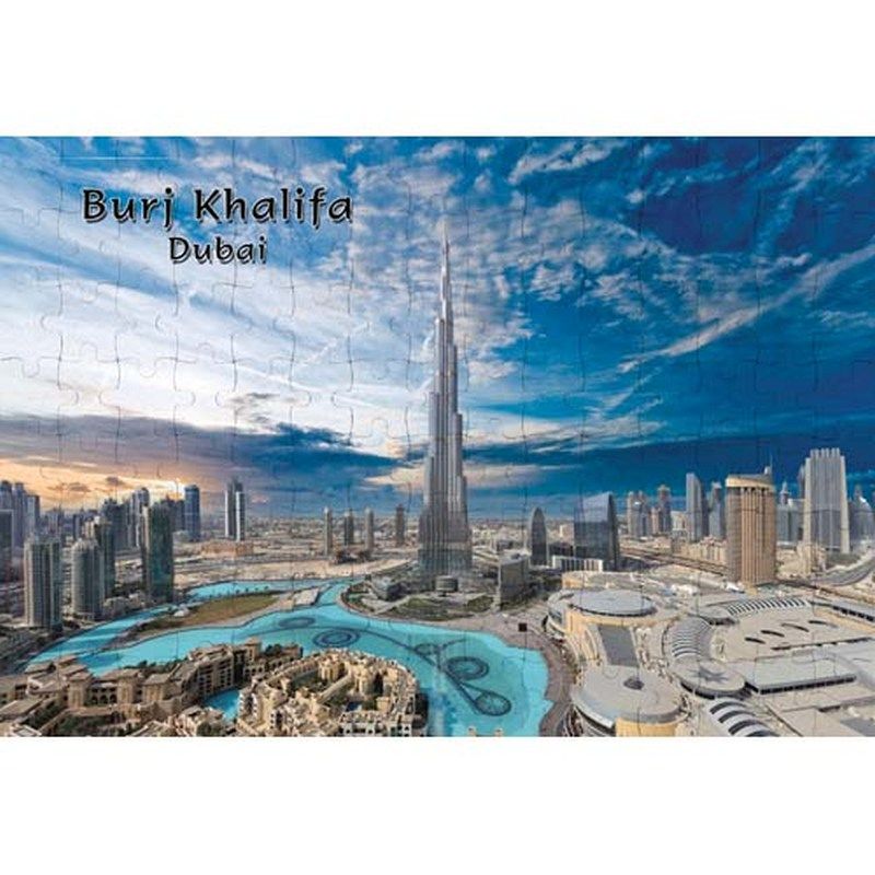 Ajooba - Dubai Souvenir Puzzle Burj Khalifa 0030
