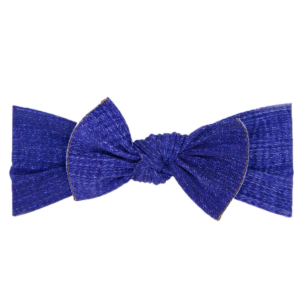 Little Bow Pip - Denim Pippa Bow