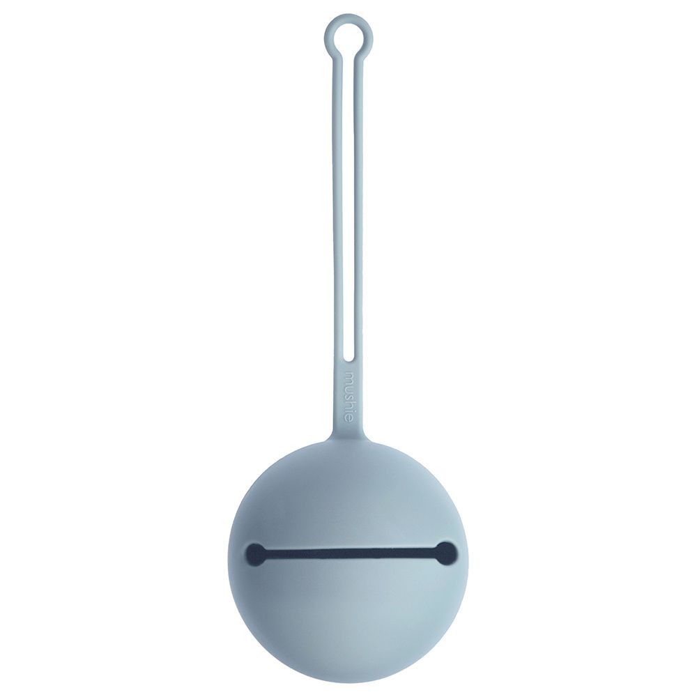 Mushie - Pacifier Case - Powder Blue