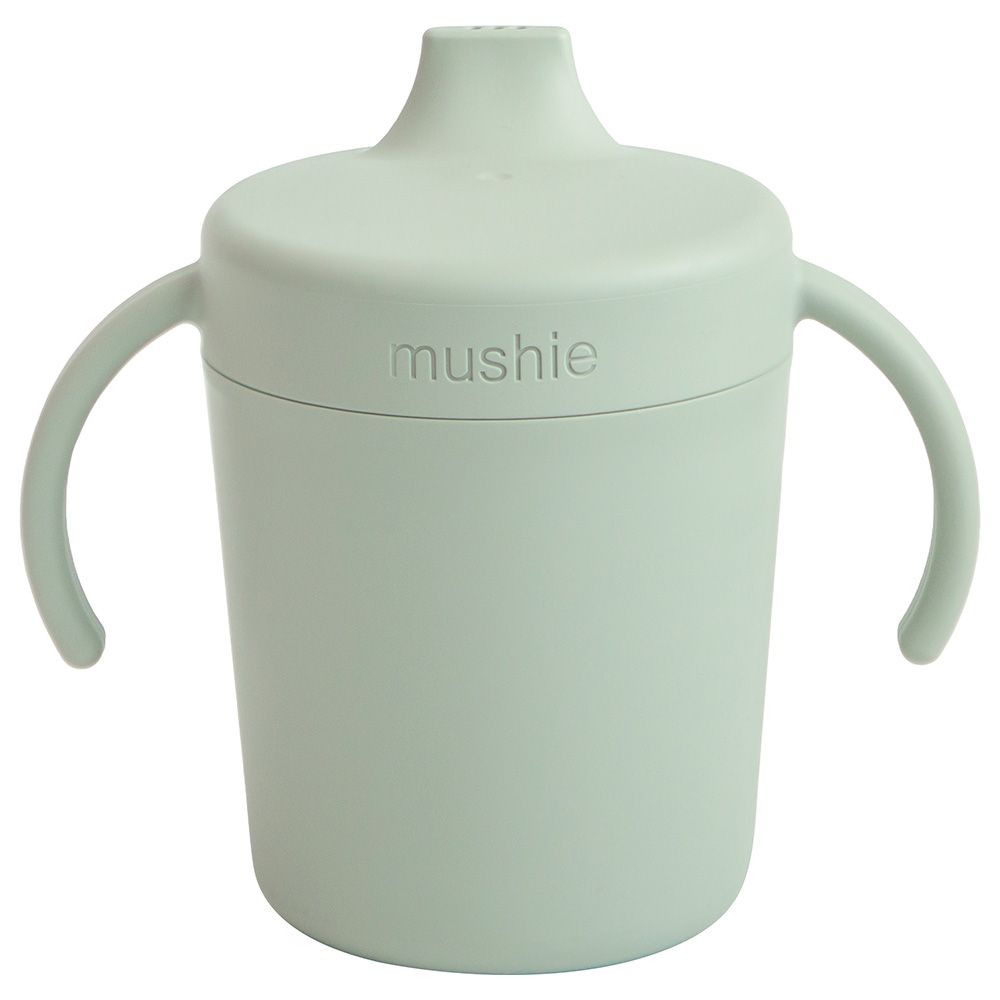 Mushie - Trainer Sippy Cup - Sage - 230 ml