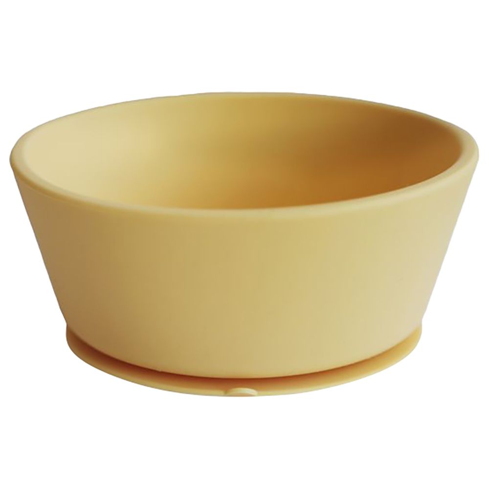 Mushie - Silicone Bowl - Pale Daffodil