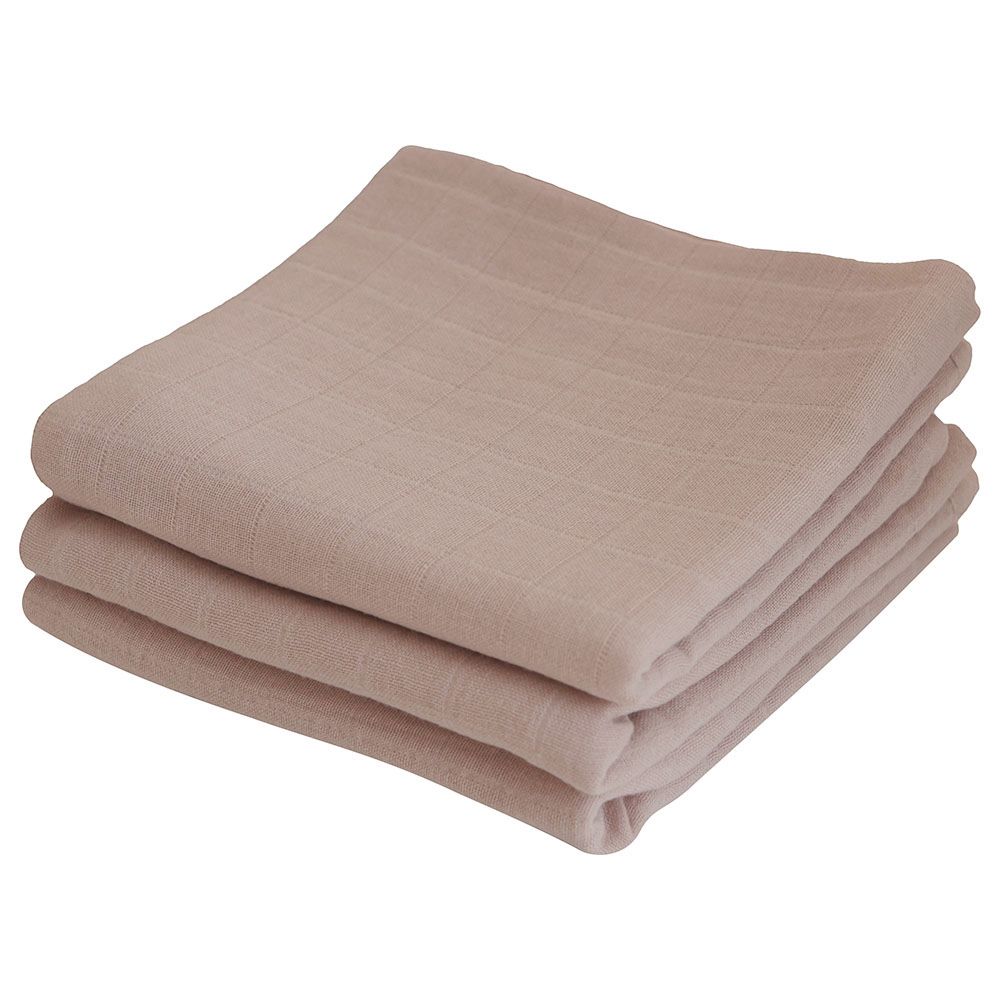 Mushie - Muslin Cloth - Pack of 3 - Natural