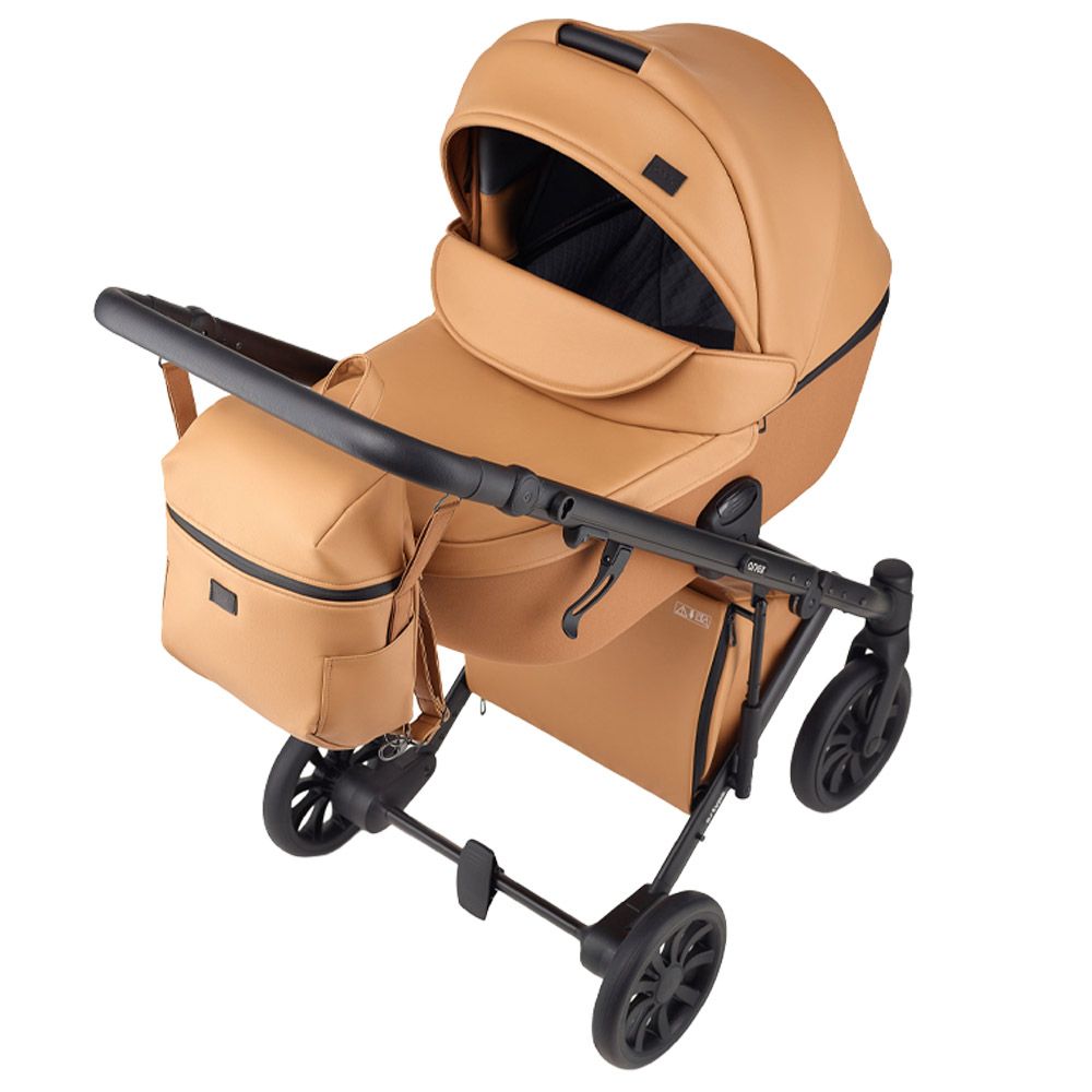 Anex - E-Type CRN-13 Caramel Stroller Set - Dark Beige
