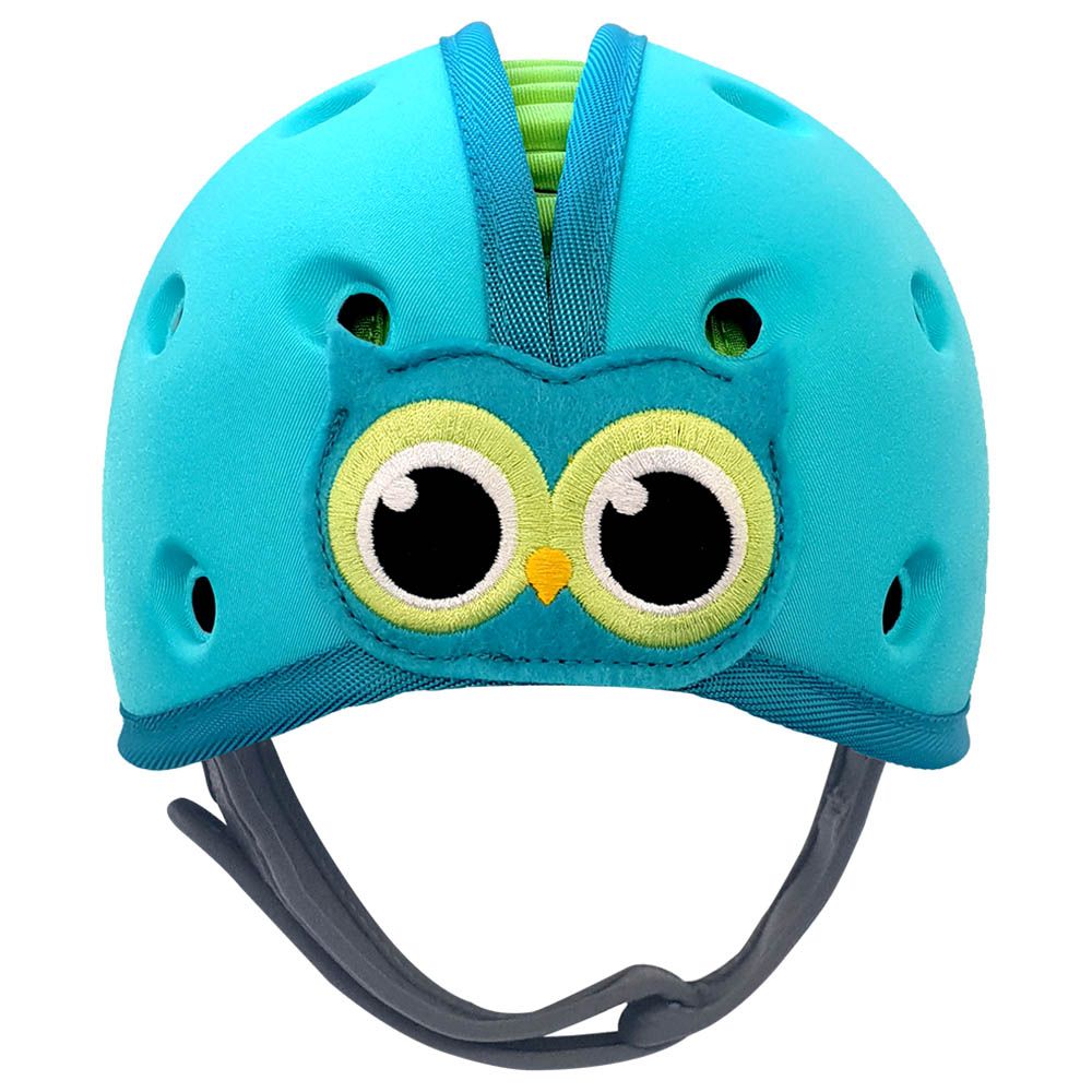 Safehead - Soft Helmet Learning To Walk - Owl Blue/Green