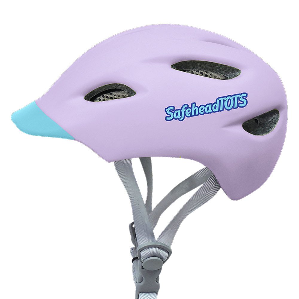 SafeheadTOTS - Toddler Bike Helmet - LILAC blue - XS