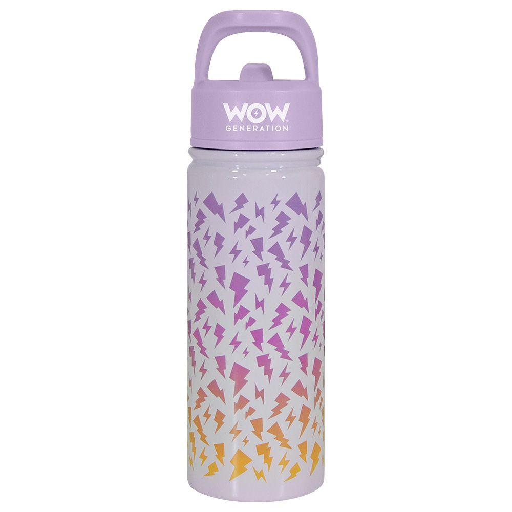 Wow Generation - Thermal Bottle - Purple - 500ml