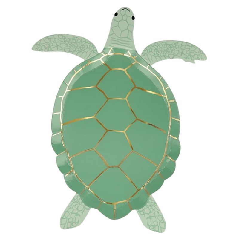 Meri Meri - Turtle Plates - 8pcs