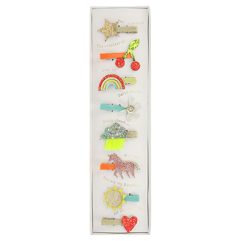 Meri Meri - Icon Hair Clips - 8pcs