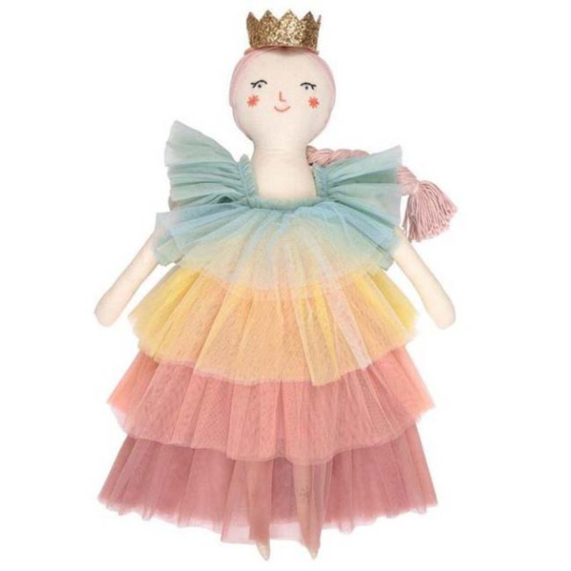 Meri Meri - Rainbow Ruffle Princess Doll