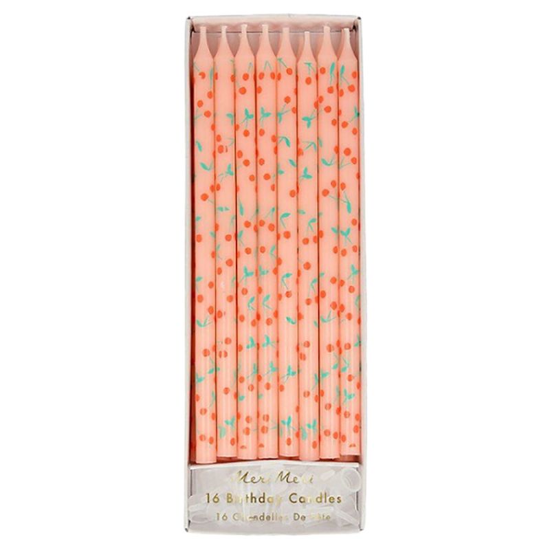 Meri Meri - Tapered Cherry Candles 