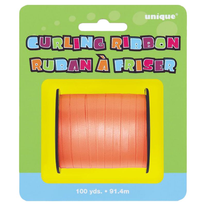 Unique - 100 Yards Orange Curling Ribbon