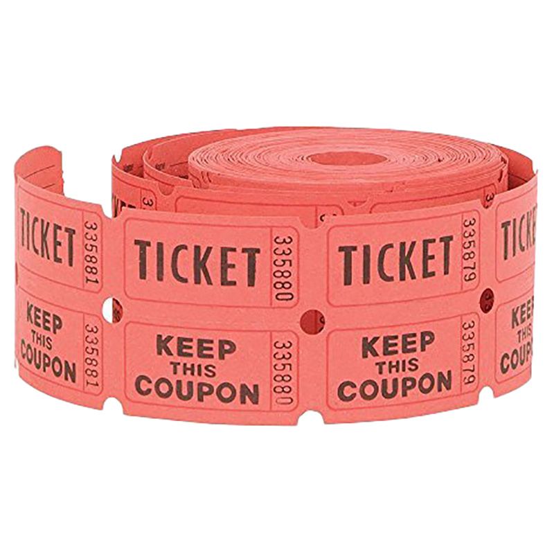 يونيك - شريط تذاكر مزدوج