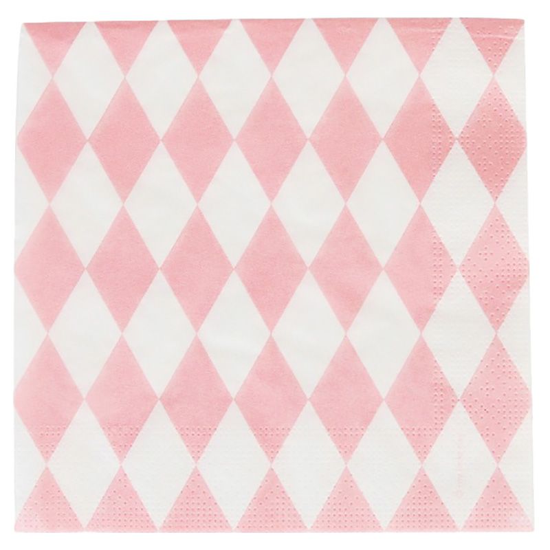 My Little Day - Diamonds Napkins - 20pcs - Pink
