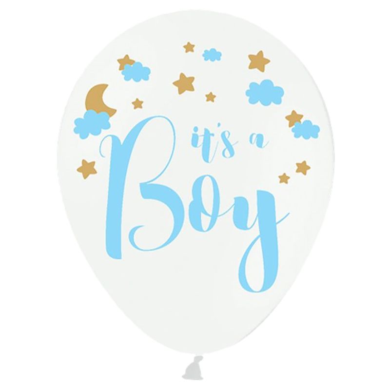 بارتي كاميل - بالونات It's A Boy - عدد 6 - 12 إنش