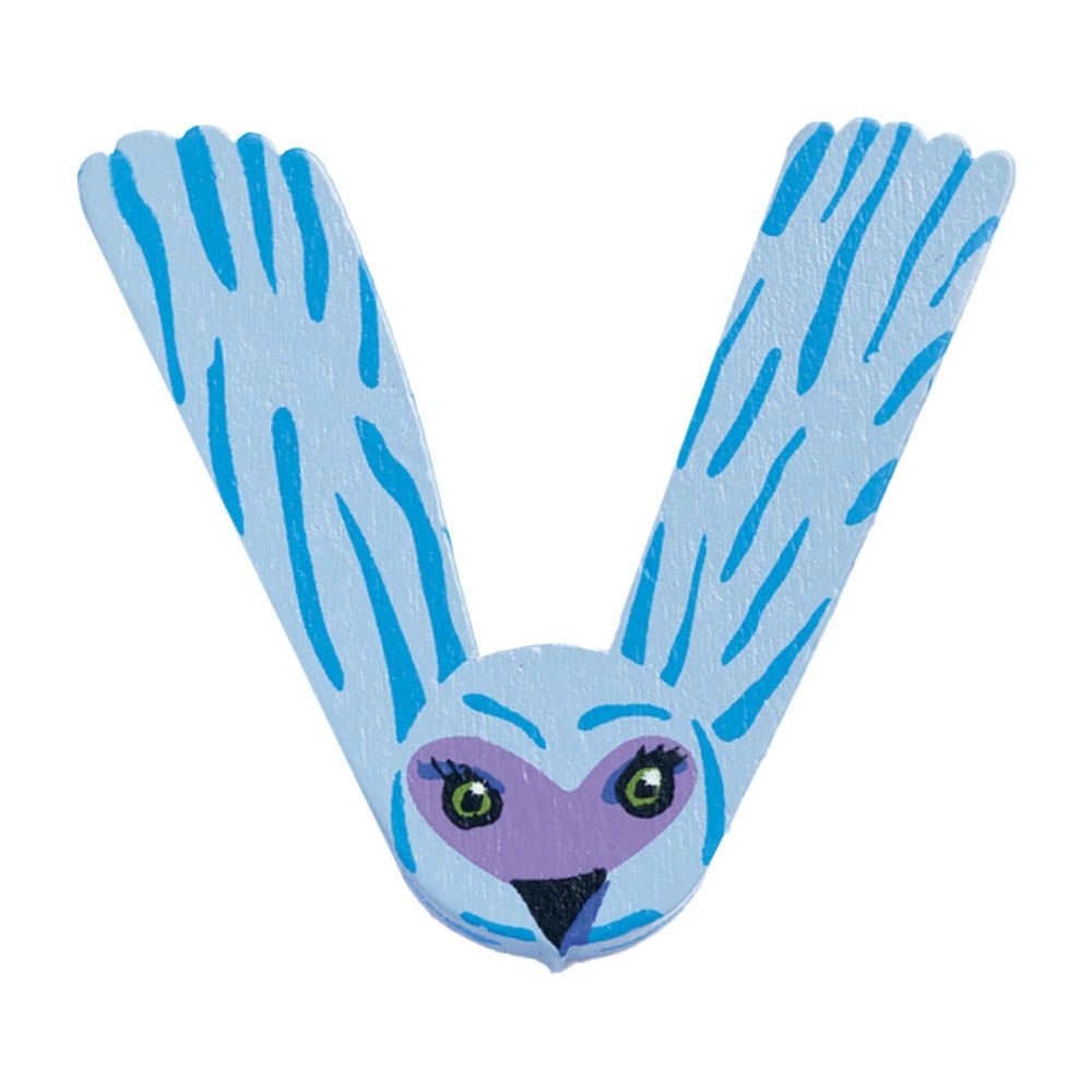 Djeco - V - Animal Letter For Door