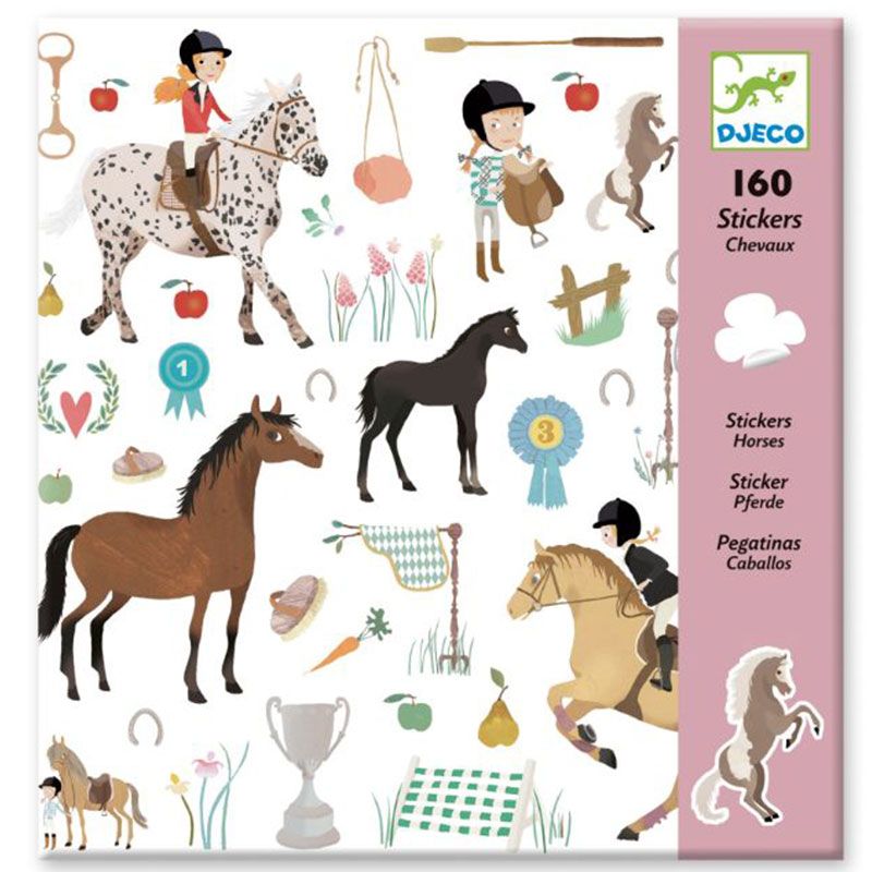 DJECO - Horses Stencils