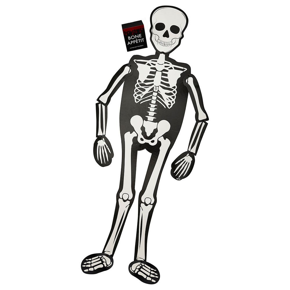 Ginger Ray - Skeleton Grazing Board With Moving Head And Limbs