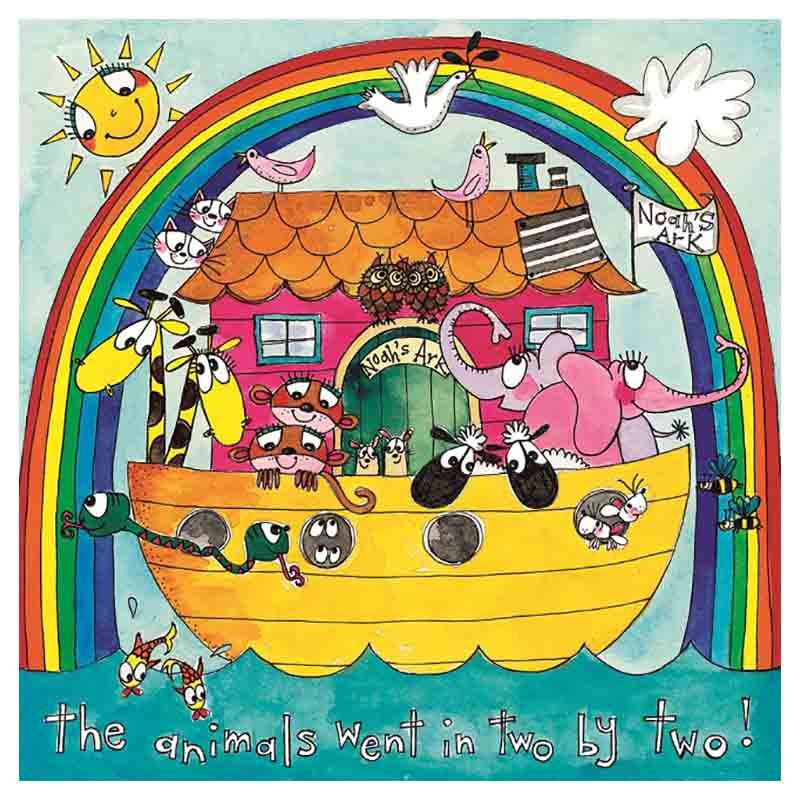 Rachel Ellen Designs - Noah's Ark Card