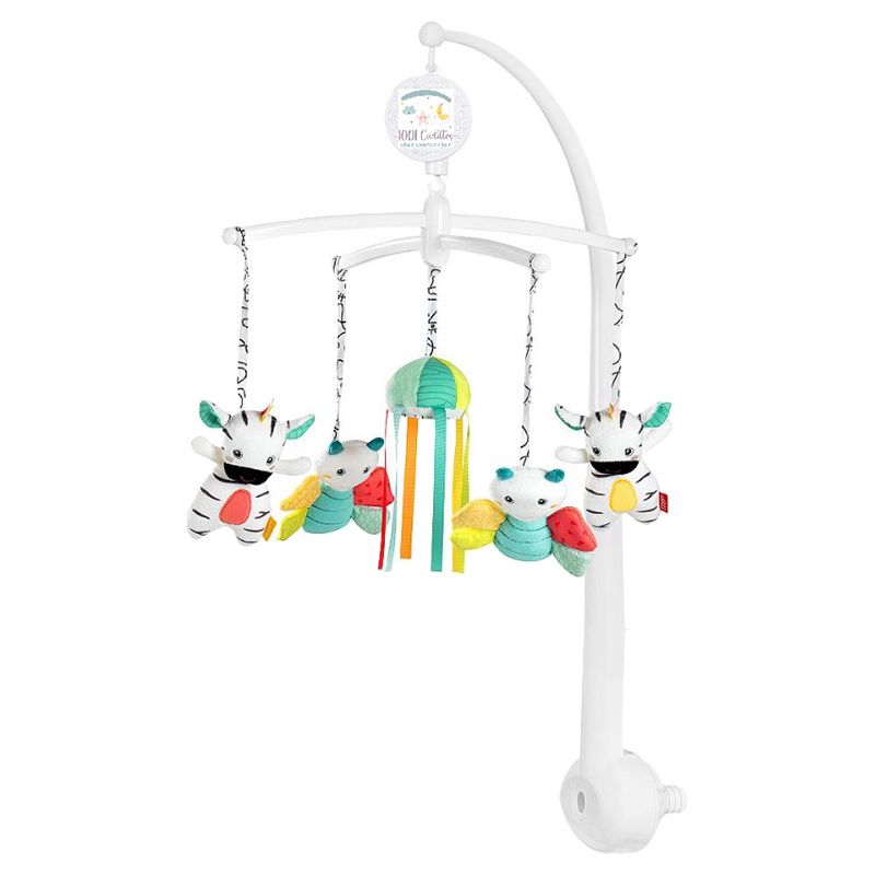 A Thousand & One Cuddles - Musical Cot Mobile w/ Butterflies & Zebras