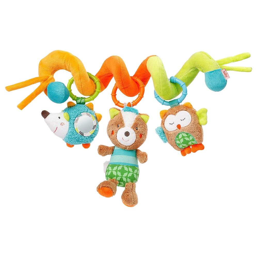 A Thousand & One Cuddles - Forest Activity Spiral w/ Plush Animal Pendants
