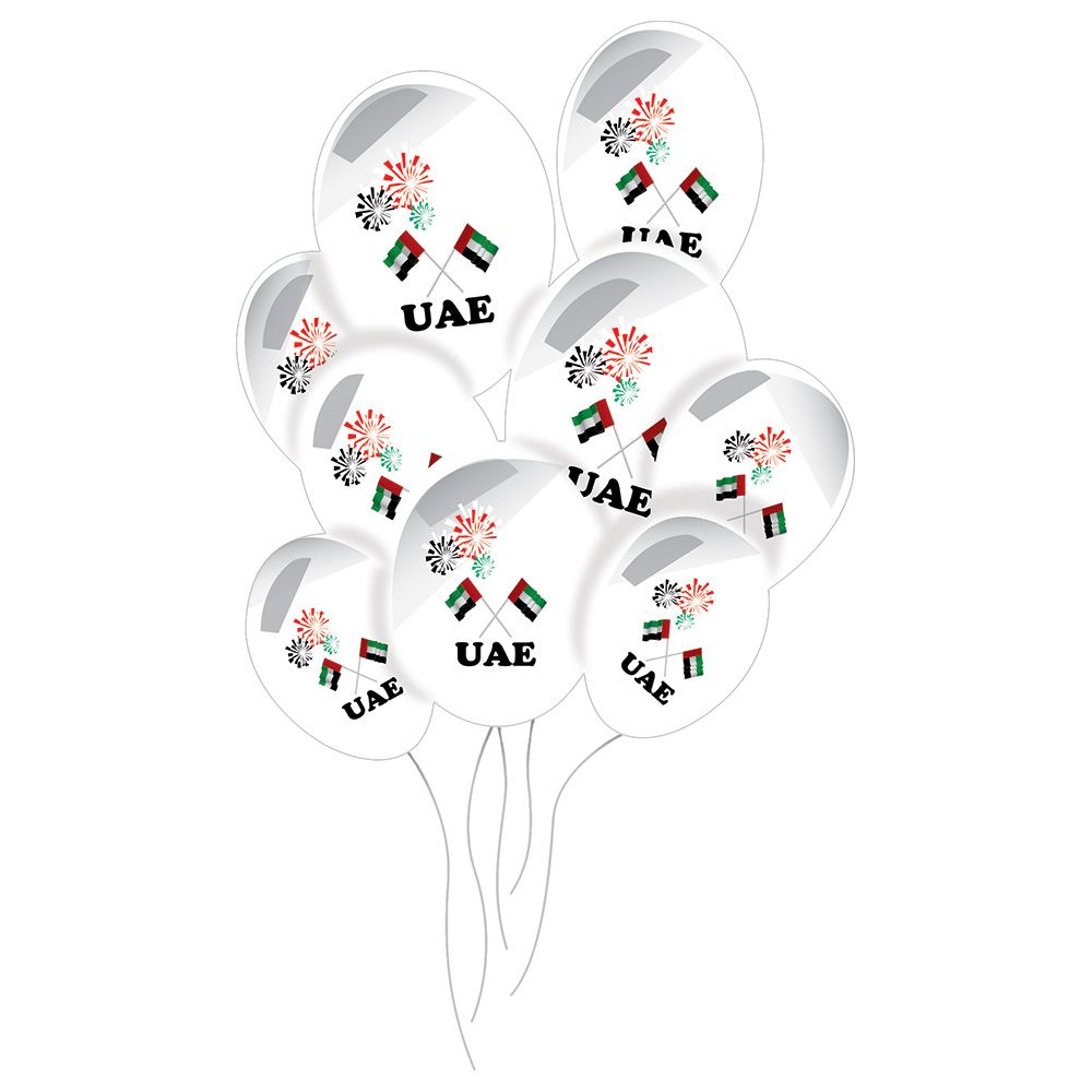 بارتي ماجيك - بالونات للإمارات - الوان علم الإمارات - عدد 15