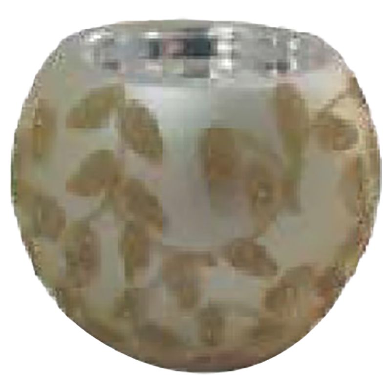 Christmas Magic - 2pcs Tealight Holders Floral - Silver
