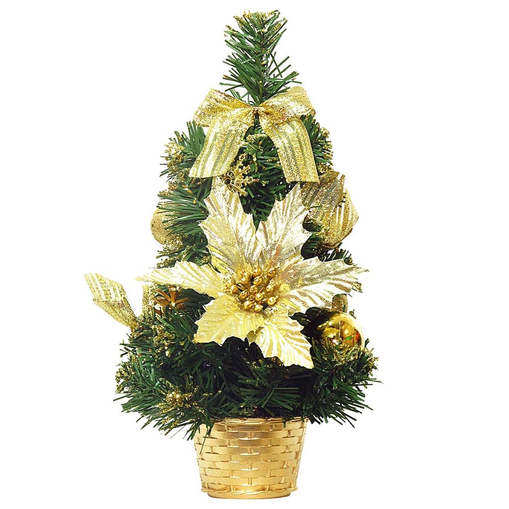 Christmas Magic - Decorated Tree 30cm - Gold