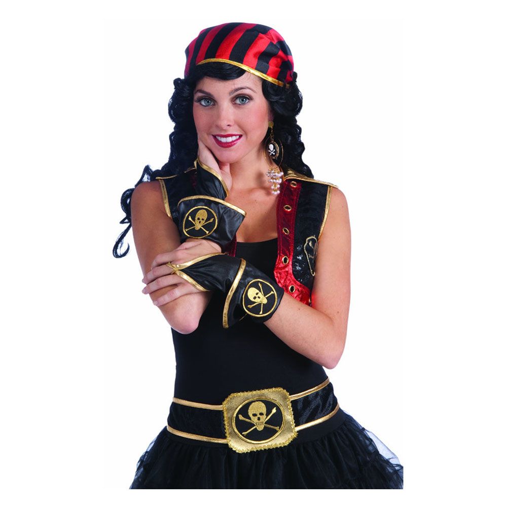 Forum Novelties - Lady Buccaneer Skull Glovelets