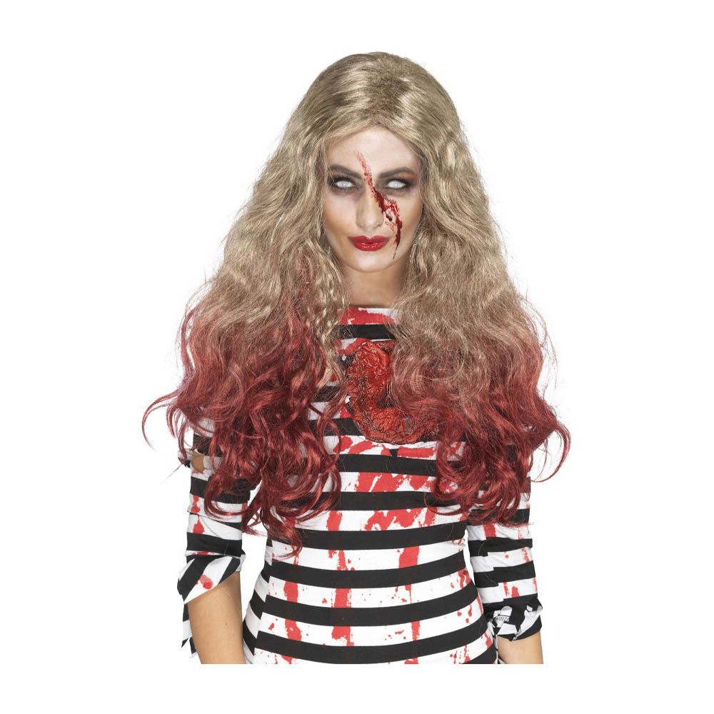 Smiffys - Deluxe Zombie Blood Drip Wig